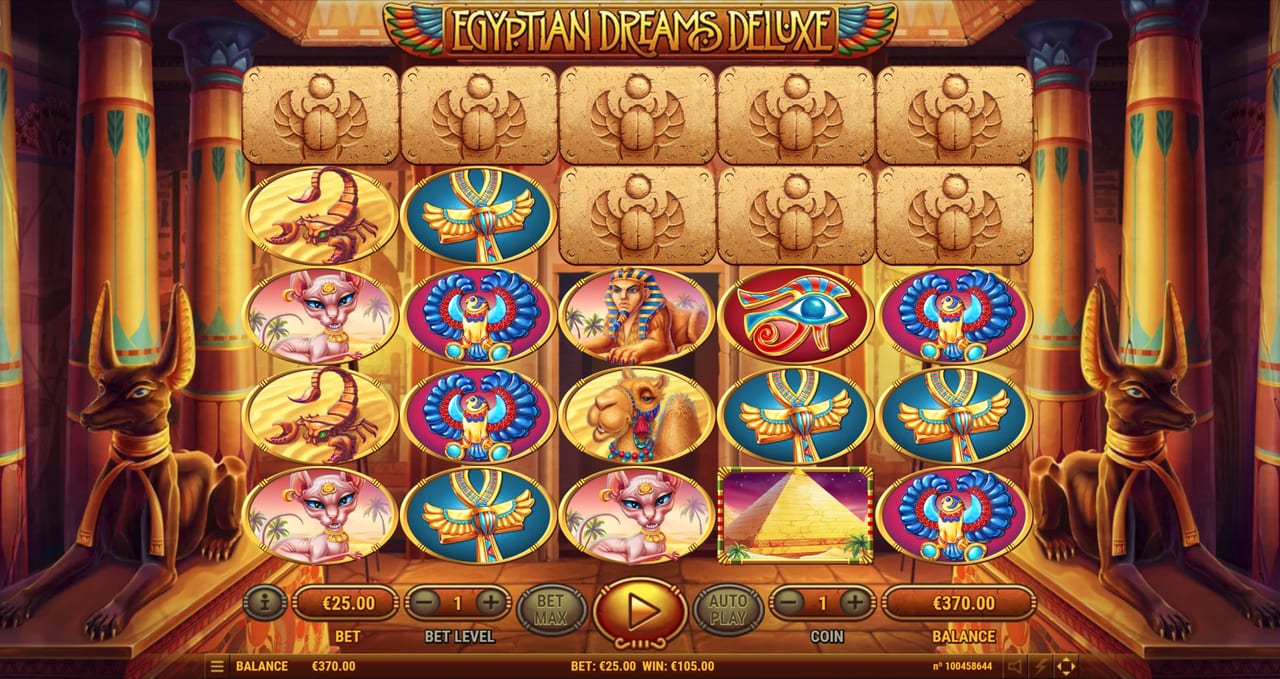 Egyptian Dreams Deluxe — Скріншоти з гри 4 | GamblingShot
