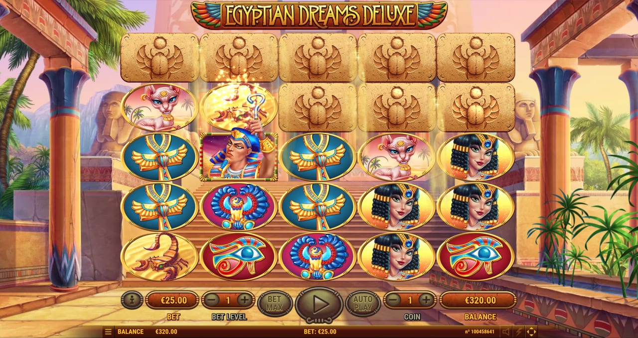 Egyptian Dreams Deluxe — Скріншоти з гри 6 | GamblingShot