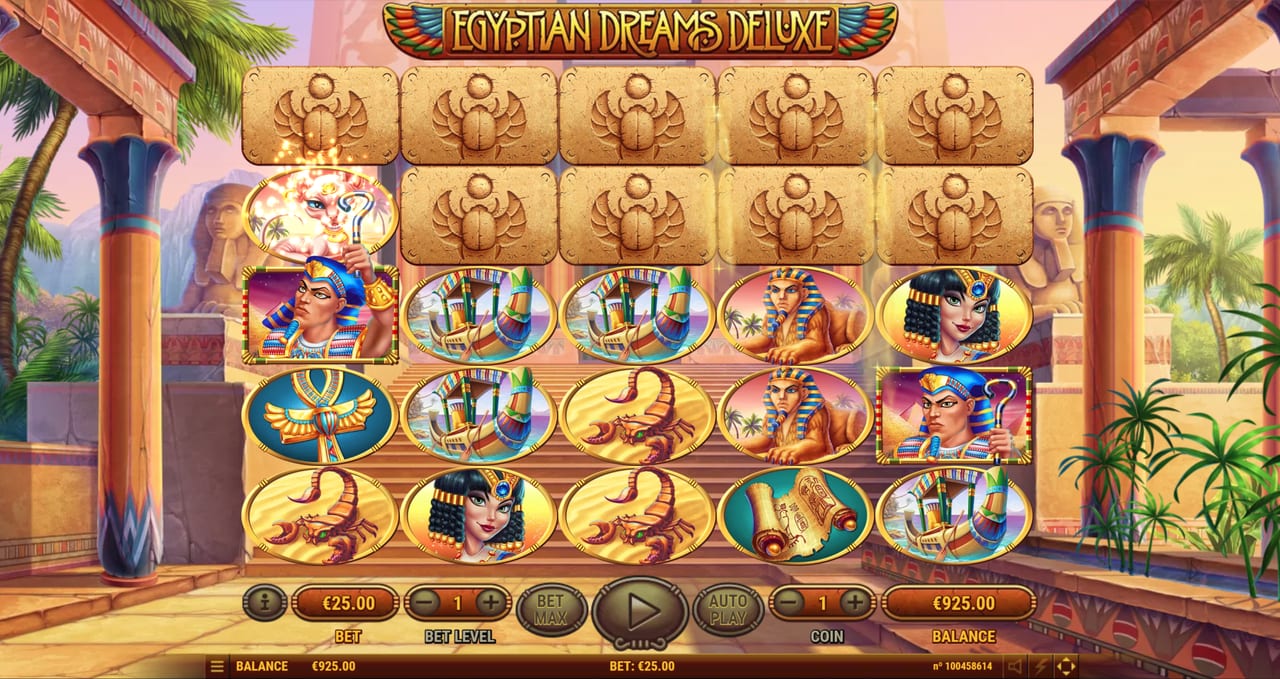 Egyptian Dreams Deluxe — Скріншоти з гри 7 | GamblingShot