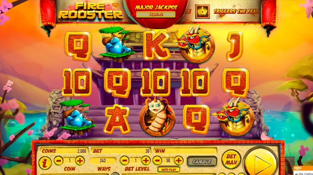 Fire Rooster — Скриншоты из игры 1 | GamblingShot