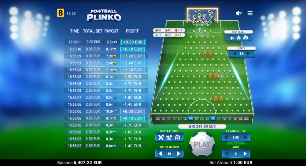 Football Plinko — Game screenshots 2 | GamblingShot