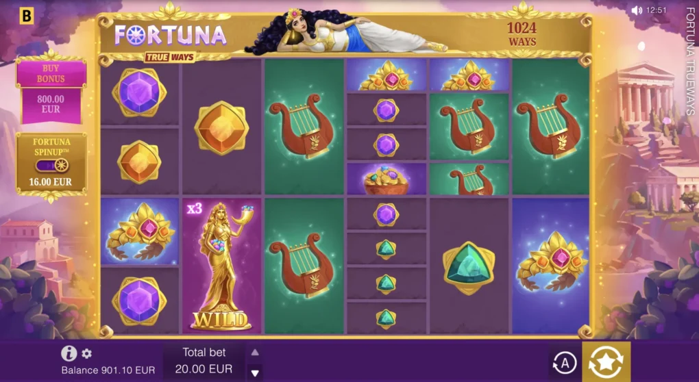 Fortuna TRUEWAYS — Скріншоти з гри 1 | GamblingShot