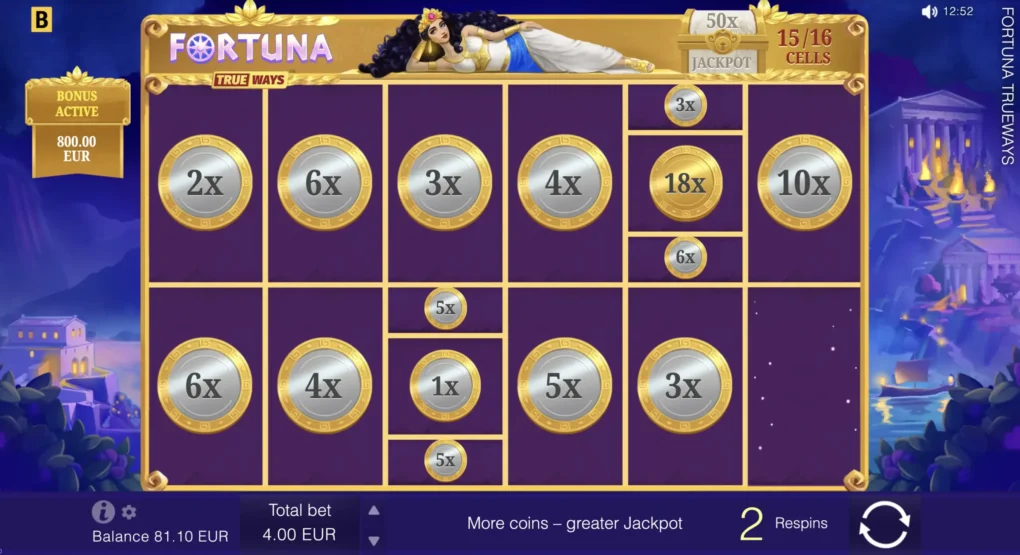 Fortuna TRUEWAYS — Скріншоти з гри 2 | GamblingShot