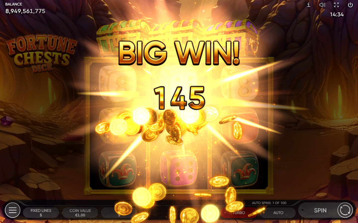 Fortune Chests Dice — Скриншоты из игры 2 | GamblingShot