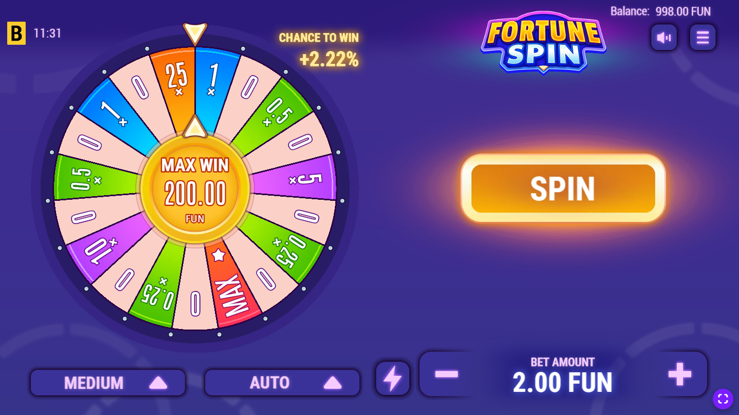 Fortune Spin — Скріншоти з гри 1 | GamblingShot