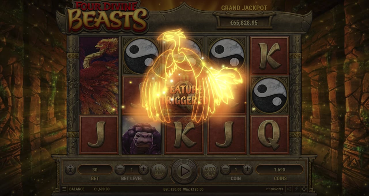 Four Divine Beasts — Скріншоти з гри 3 | GamblingShot