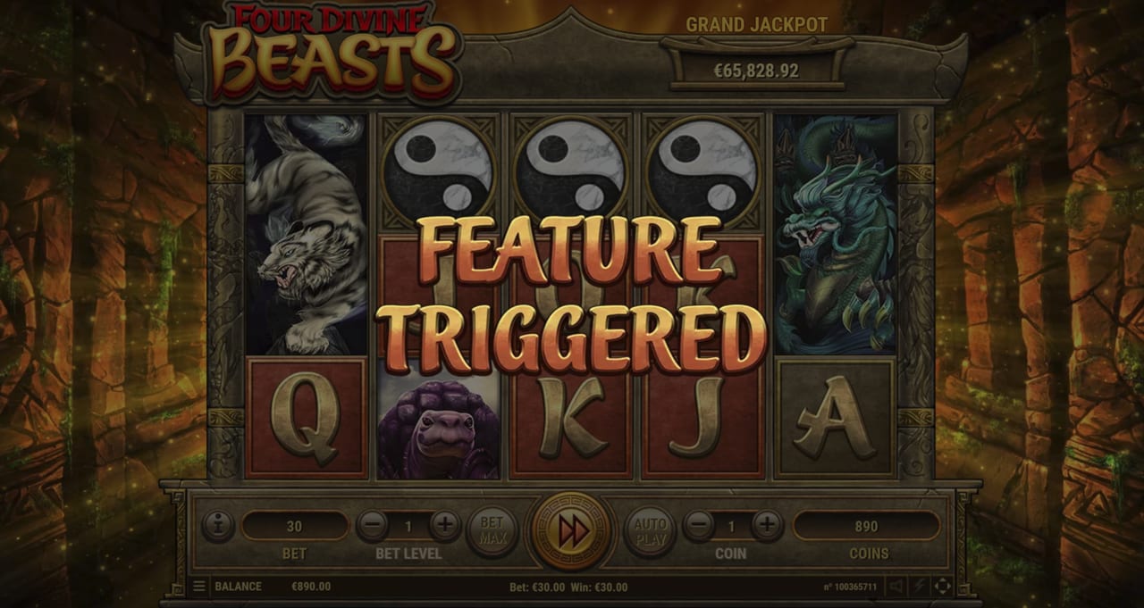 Four Divine Beasts — Скріншоти з гри 4 | GamblingShot