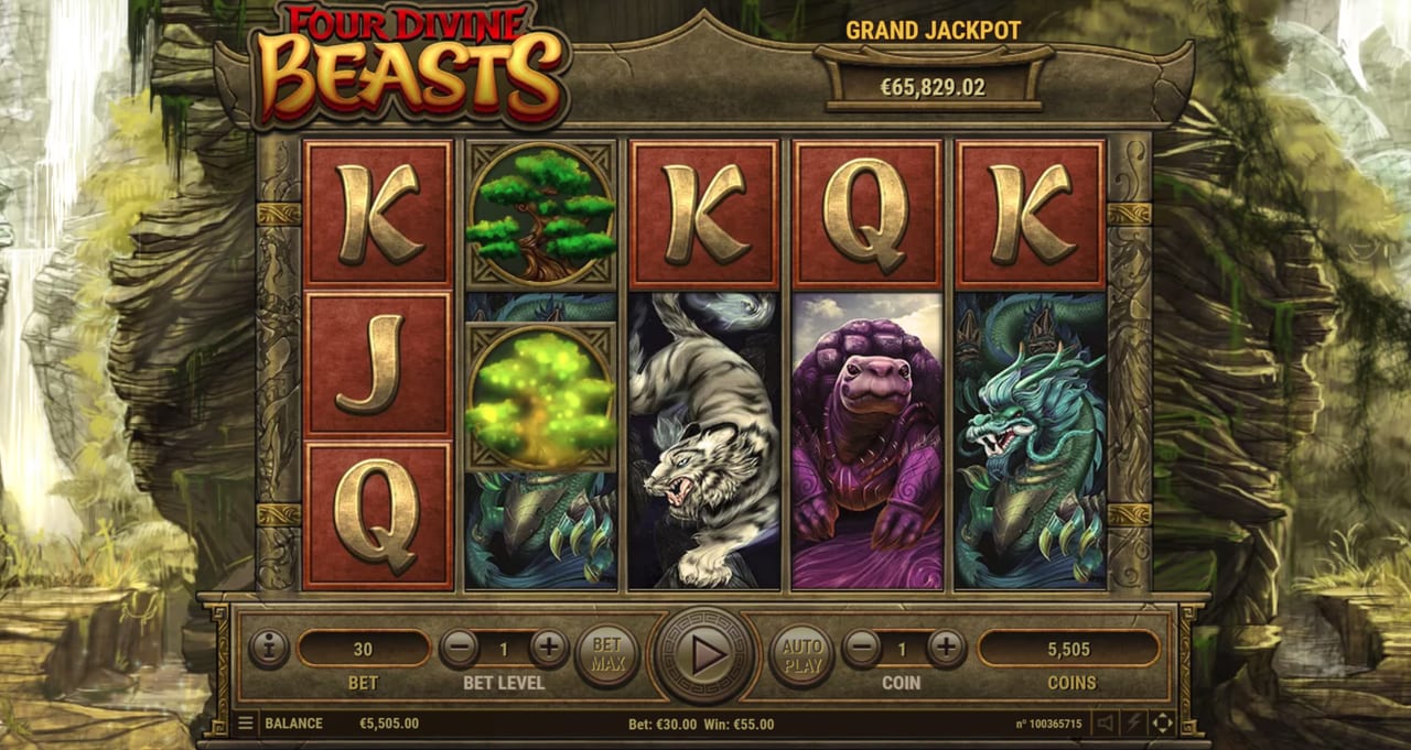 Four Divine Beasts — Скріншоти з гри 5 | GamblingShot
