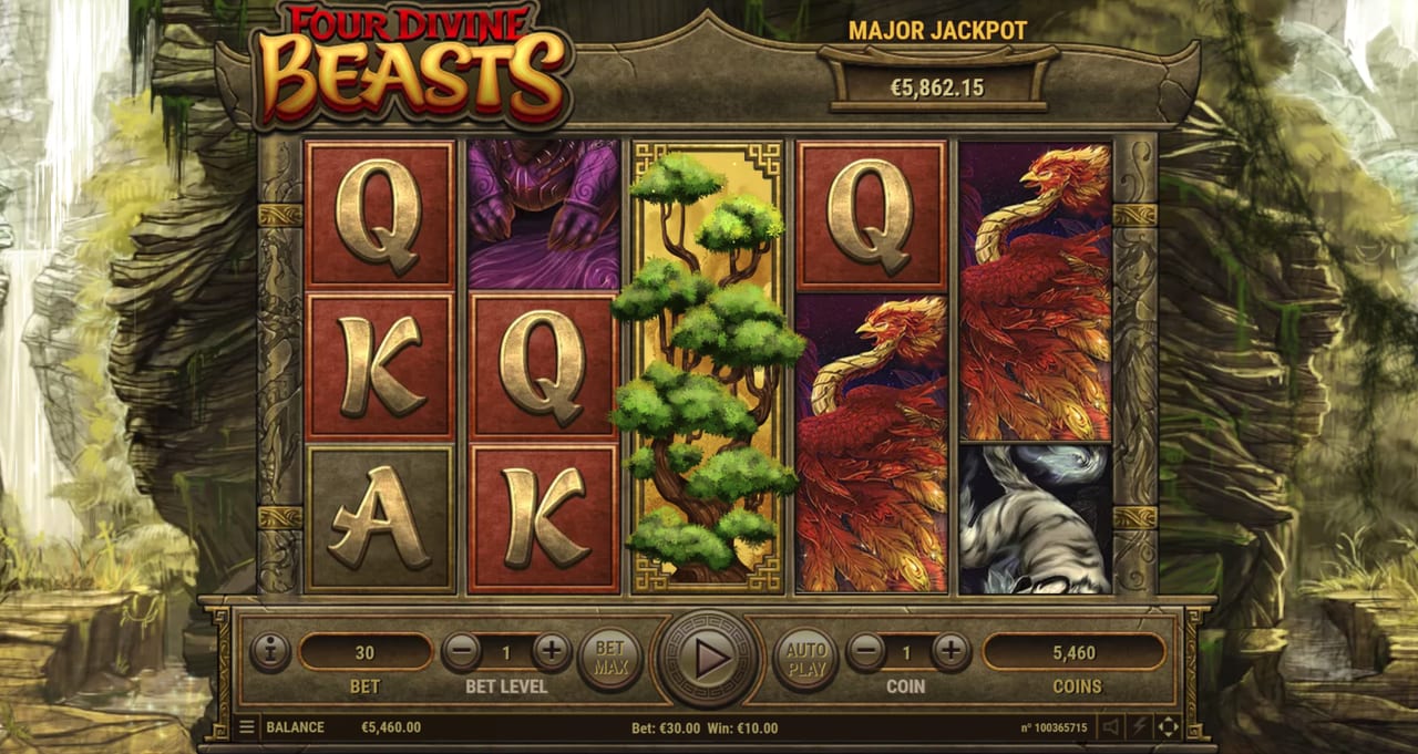 Four Divine Beasts — Скріншоти з гри 6 | GamblingShot