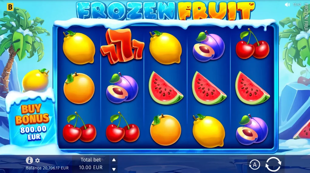 Frozen Fruit — Скриншоты из игры 1 | GamblingShot