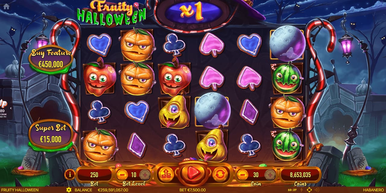 Fruity Halloween — Скриншоты из игры 1 | GamblingShot
