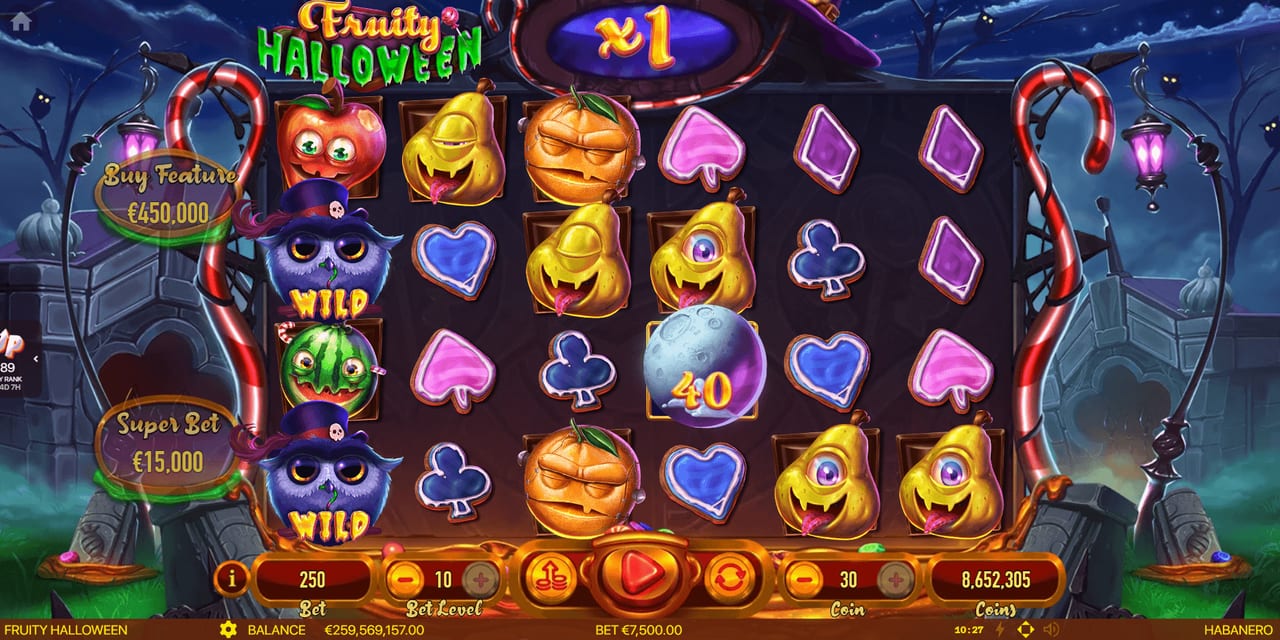 Fruity Halloween — Скриншоты из игры 3 | GamblingShot