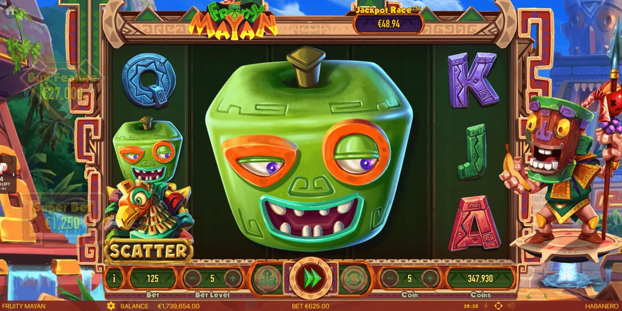 Fruity Mayan — Скріншоти з гри 1 | GamblingShot