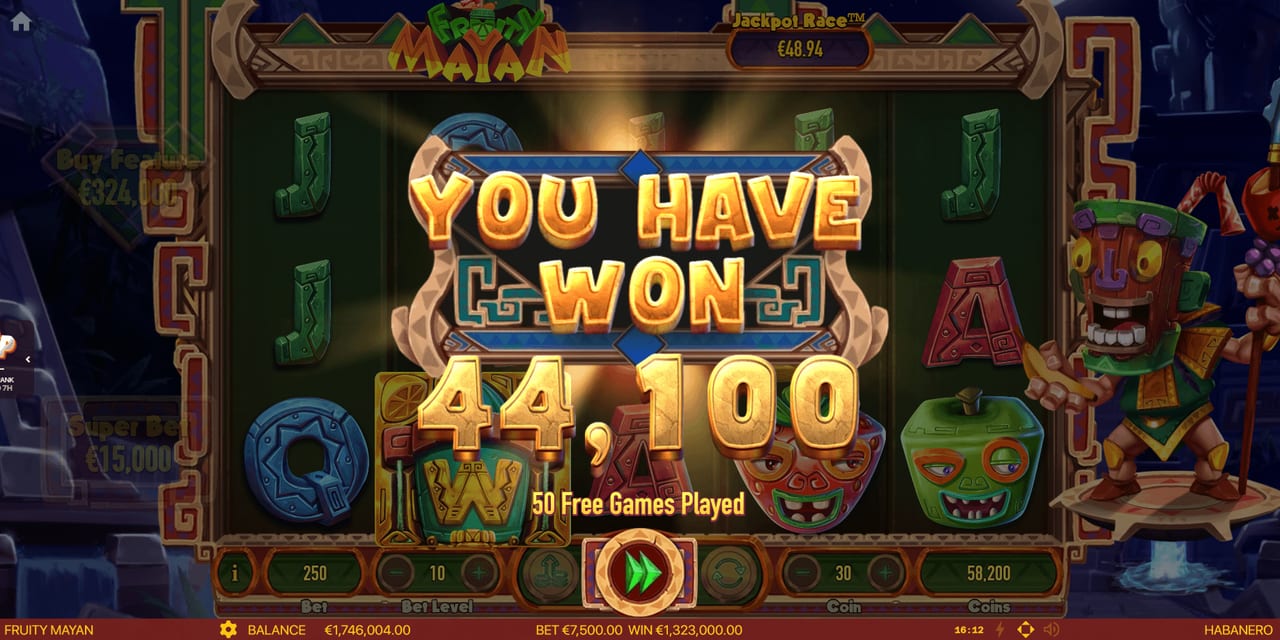 Fruity Mayan — Скріншоти з гри 7 | GamblingShot