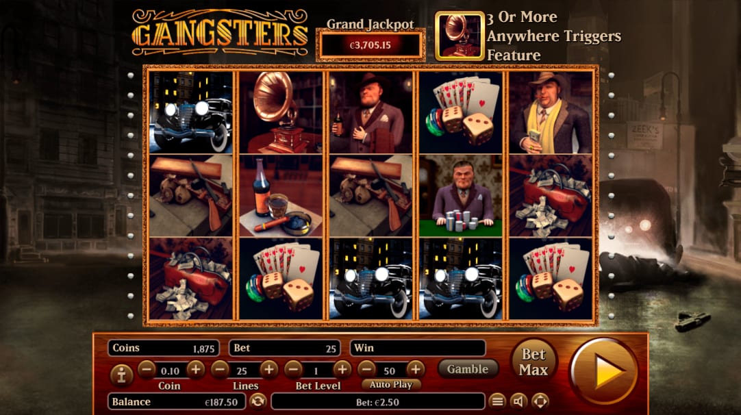 Gangsters — Game screenshots 2 | GamblingShot