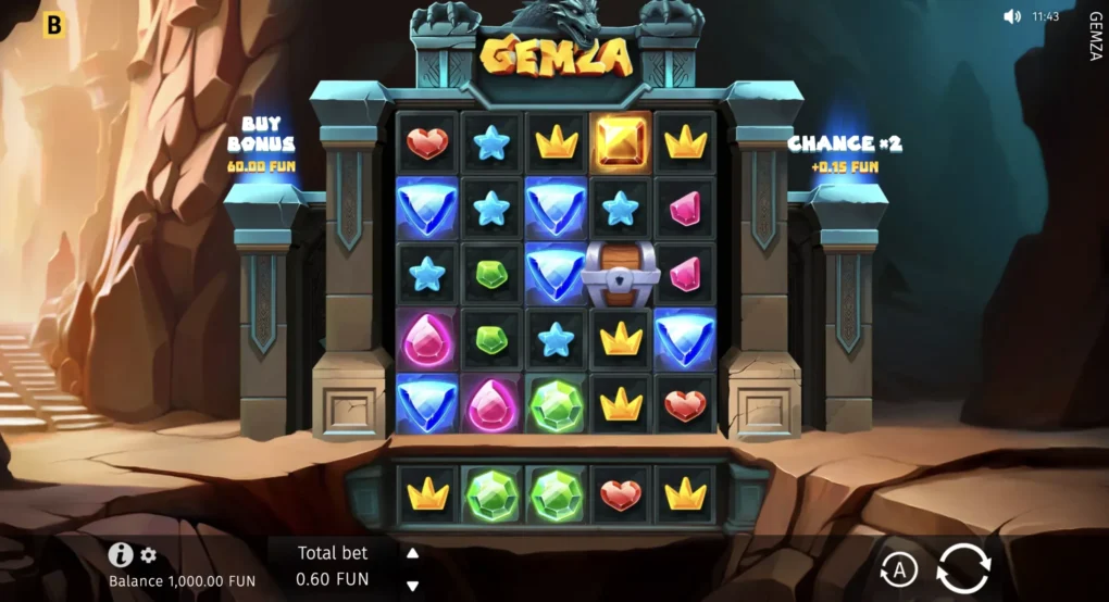 Gemza — Скріншоти з гри 1 | GamblingShot