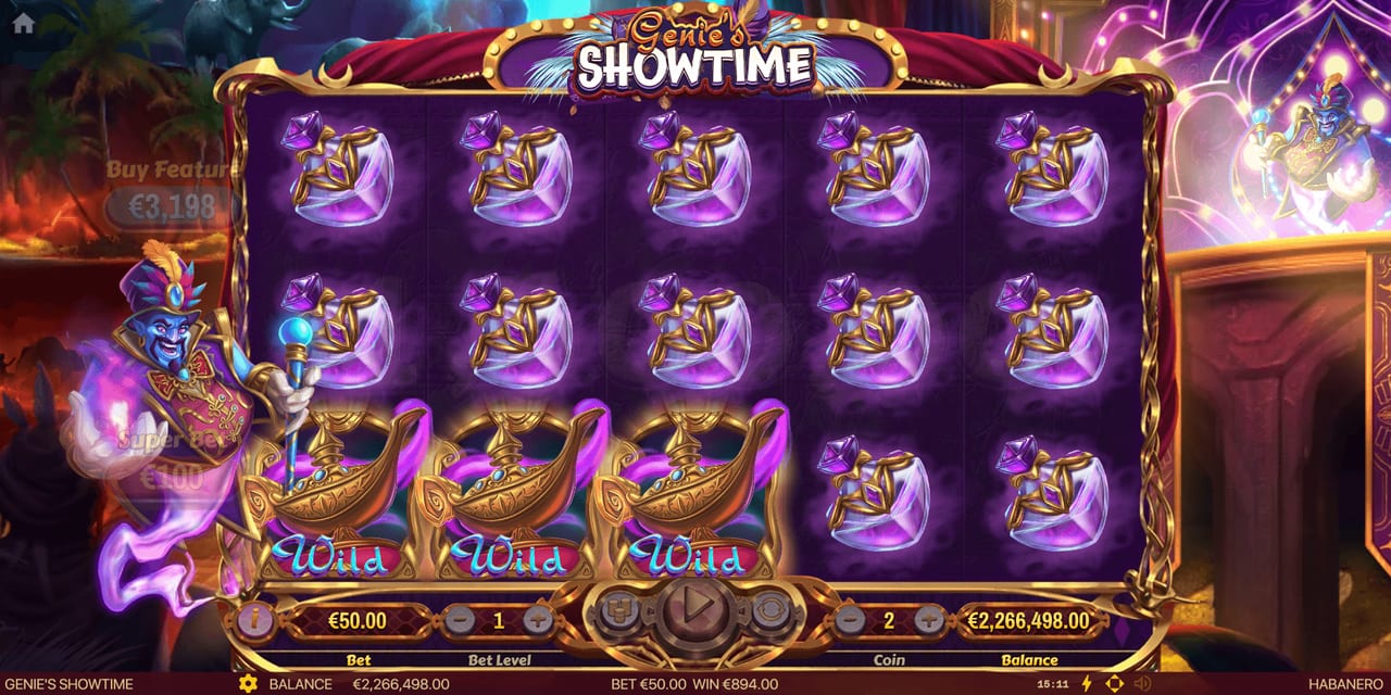 Genie’s Showtime — Скріншоти з гри 5 | GamblingShot