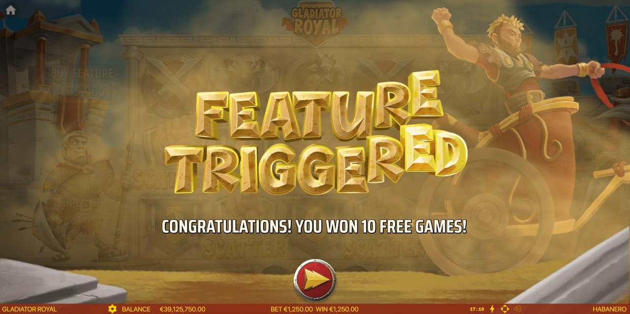 Gladiator Royal — Скріншоти з гри 5 | GamblingShot