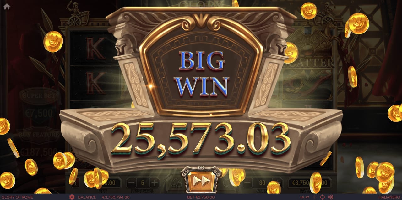 Glory Of Rome — Скріншоти з гри 1 | GamblingShot