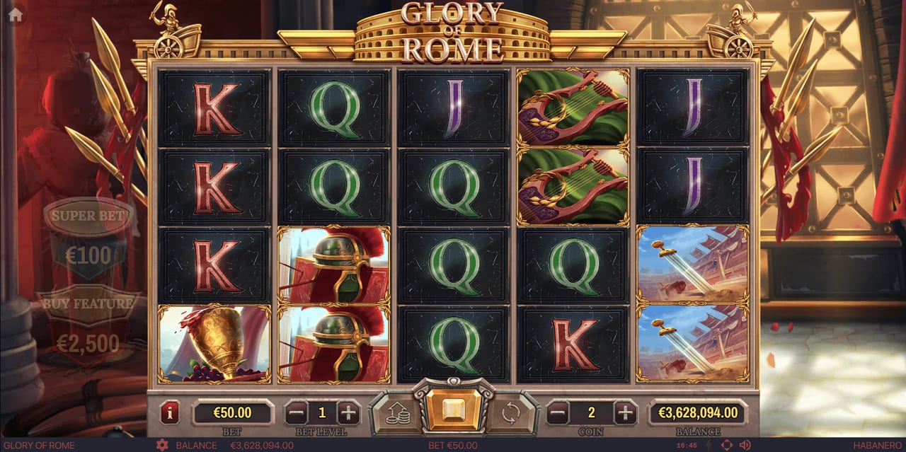 Glory Of Rome — Скріншоти з гри 11 | GamblingShot