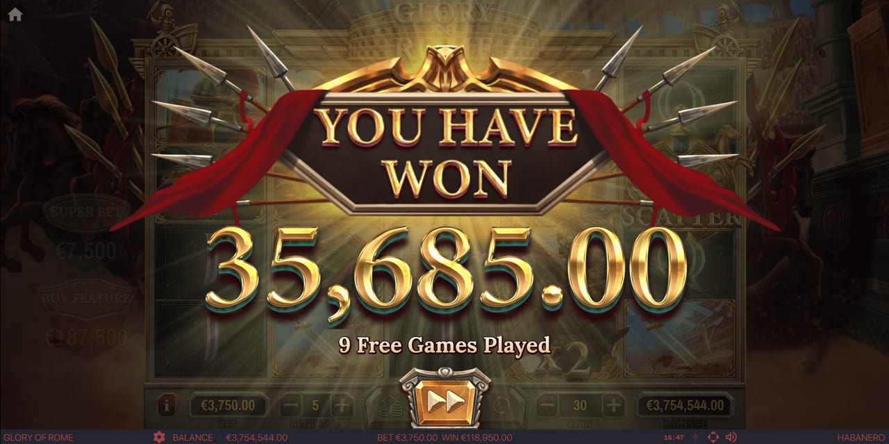 Glory Of Rome — Скріншоти з гри 13 | GamblingShot