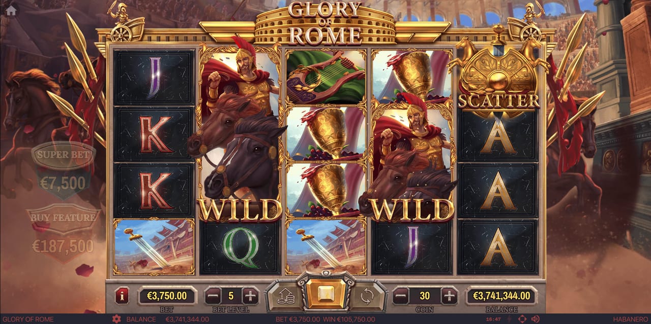 Glory Of Rome — Скріншоти з гри 2 | GamblingShot