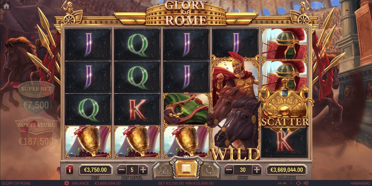 Glory Of Rome — Скріншоти з гри 3 | GamblingShot