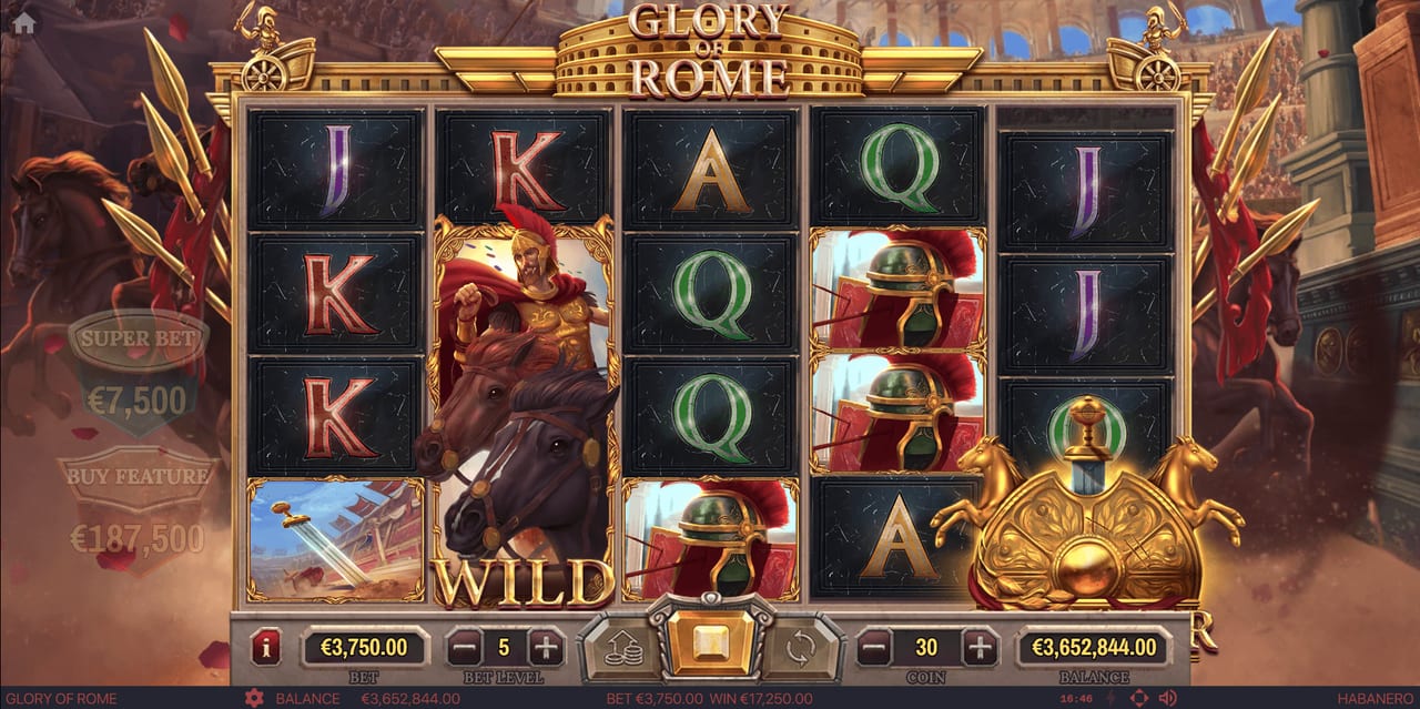 Glory Of Rome — Скріншоти з гри 5 | GamblingShot