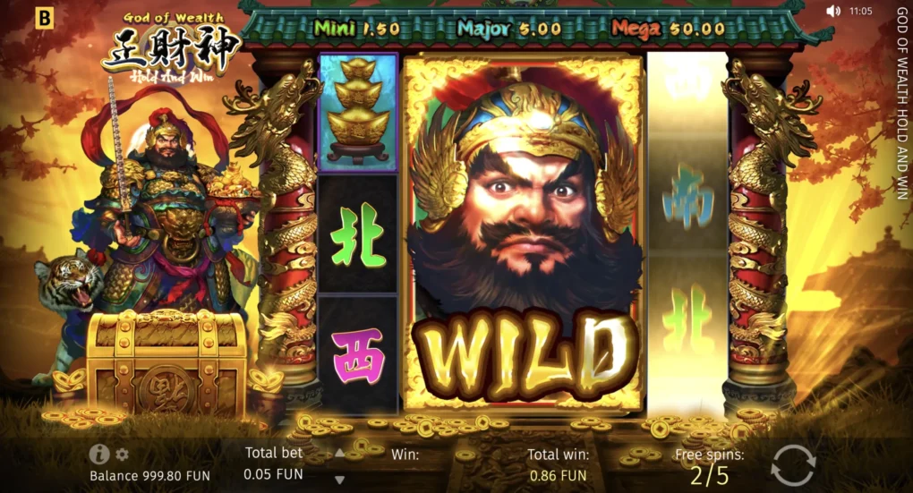 God of Wealth Hold And Win — Game screenshots 1 | GamblingShot