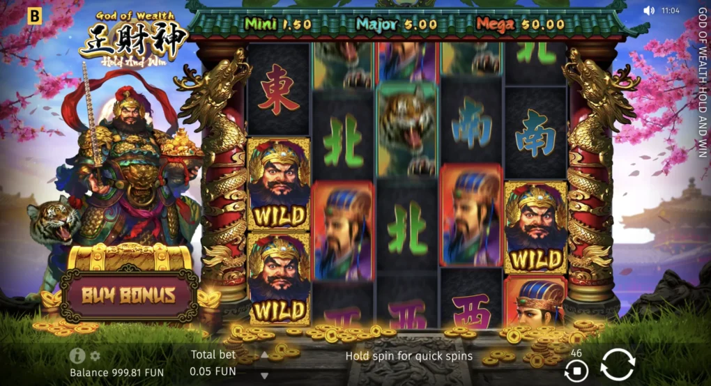 God of Wealth Hold And Win — Game screenshots 2 | GamblingShot