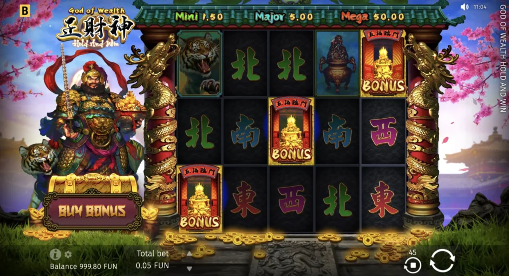 God of Wealth Hold And Win — Game screenshots 3 | GamblingShot