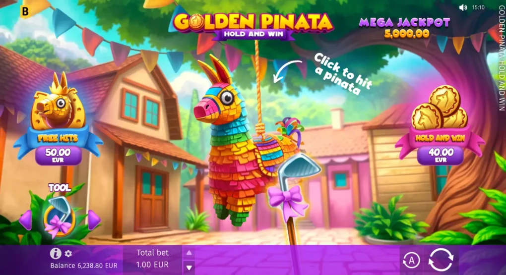 Golden Pinata Hold and Win — Скріншоти з гри 1 | GamblingShot