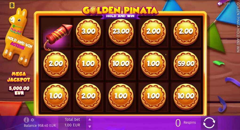 Golden Pinata Hold and Win — Скріншоти з гри 4 | GamblingShot