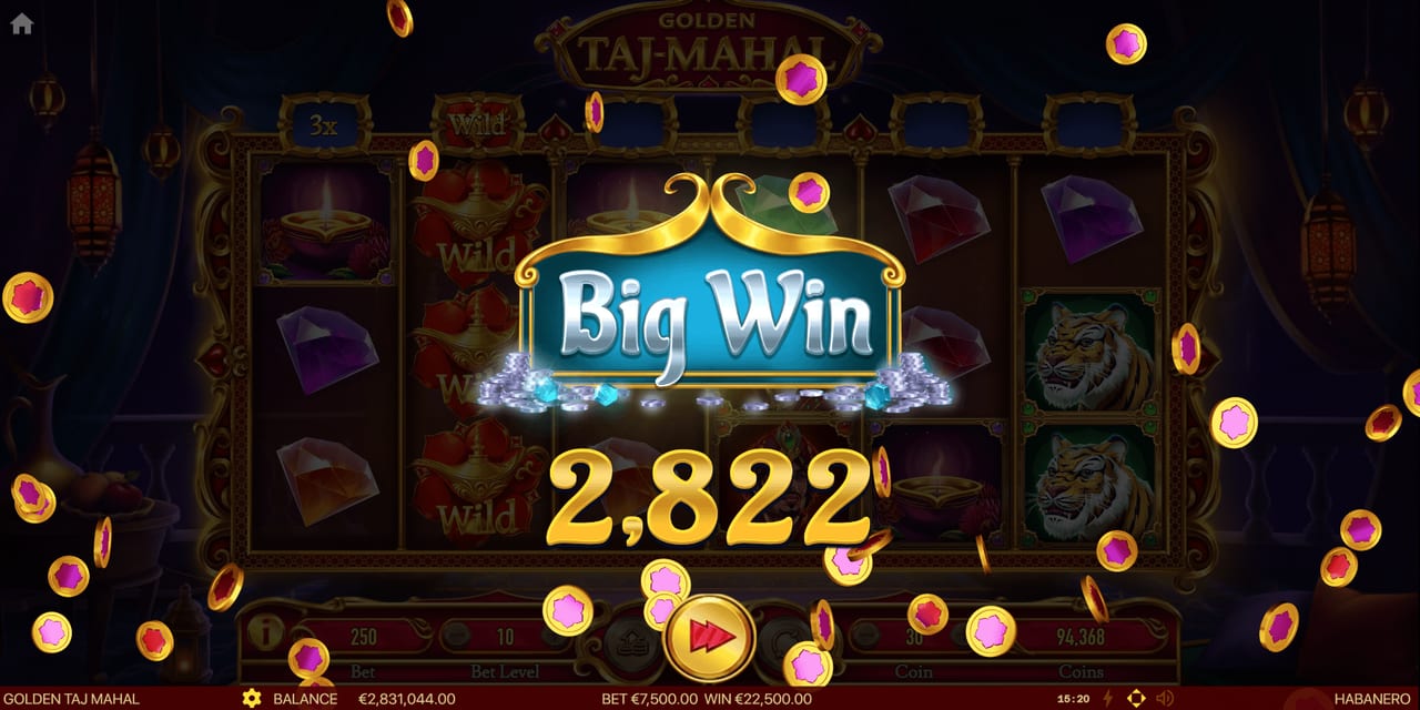 Golden Taj Mahal — Game screenshots 3 | GamblingShot