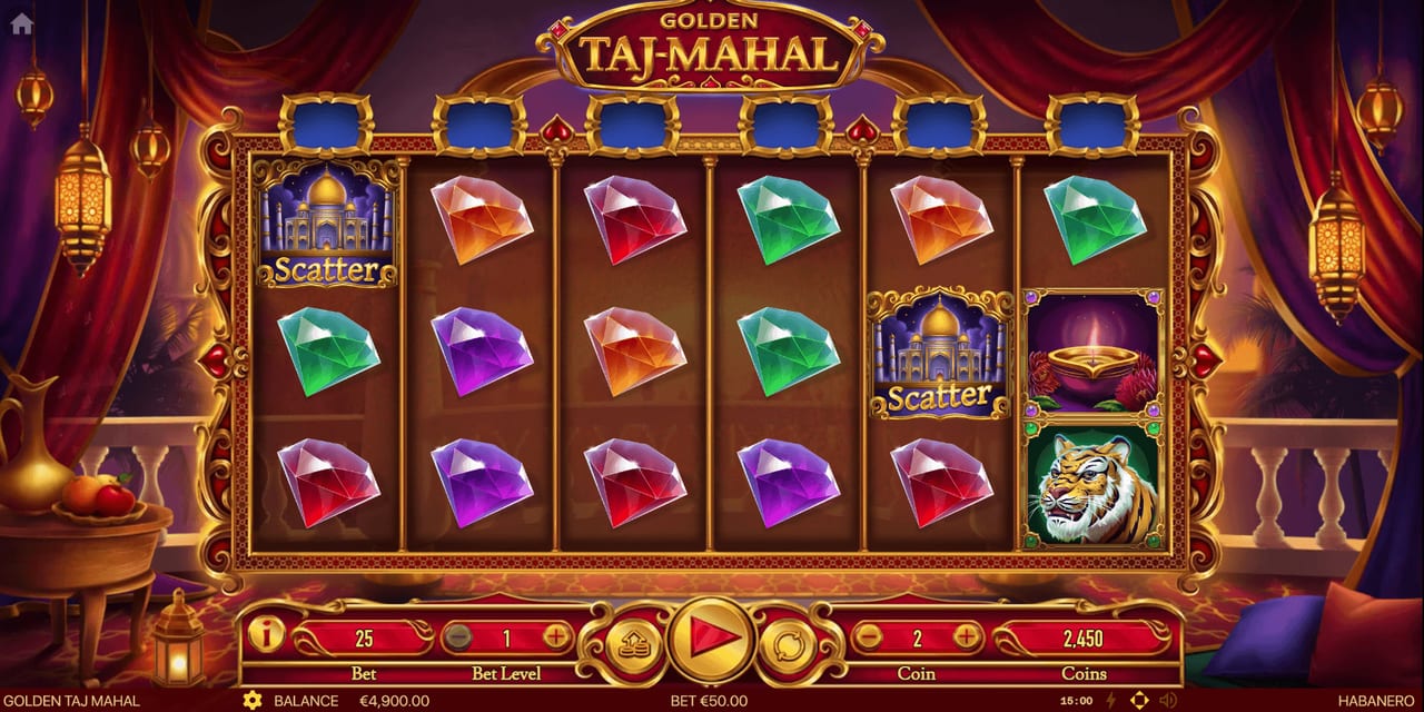 Golden Taj Mahal — Game screenshots 2 | GamblingShot
