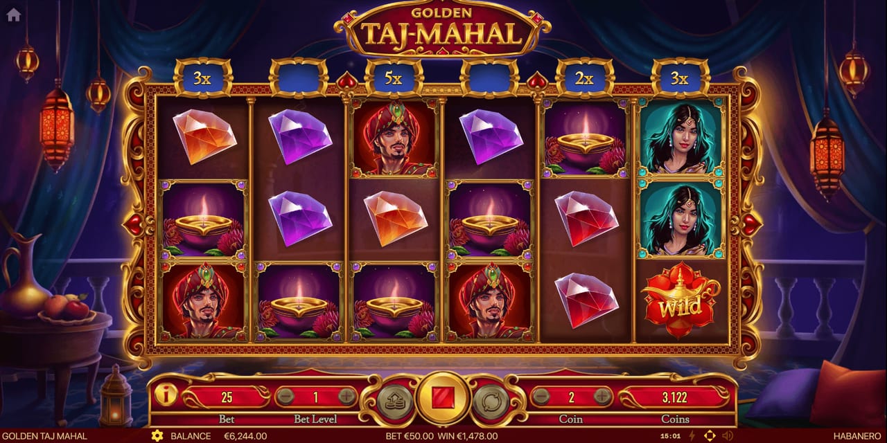Golden Taj Mahal — Game screenshots 4 | GamblingShot