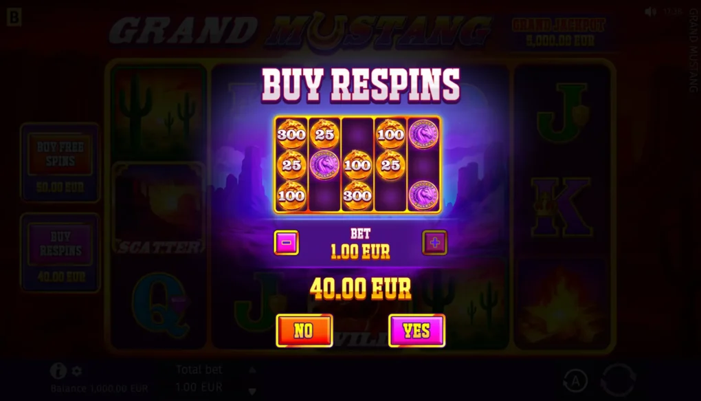 Grand Mustang — Game screenshots 10 | GamblingShot