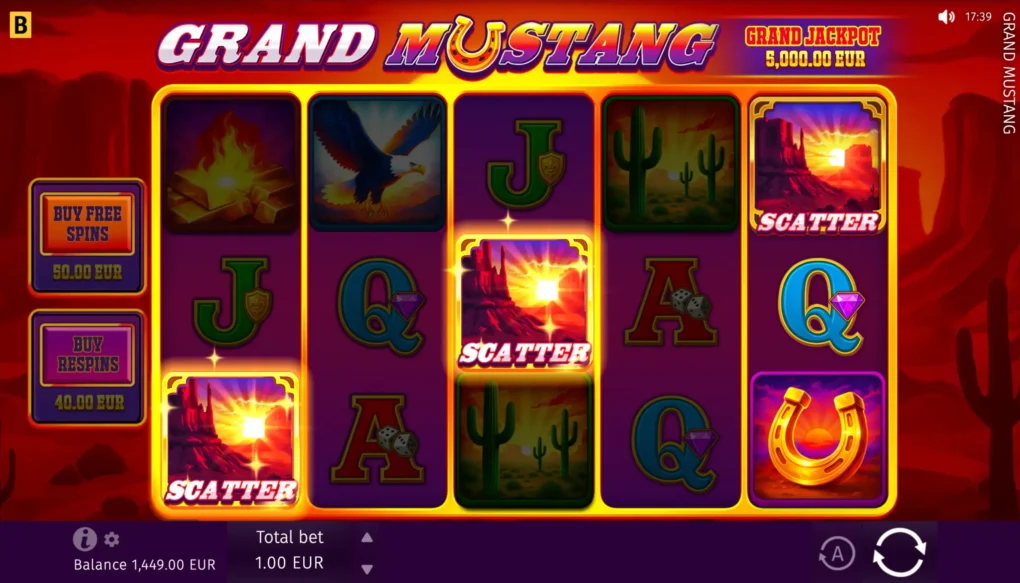 Grand Mustang — Game screenshots 12 | GamblingShot