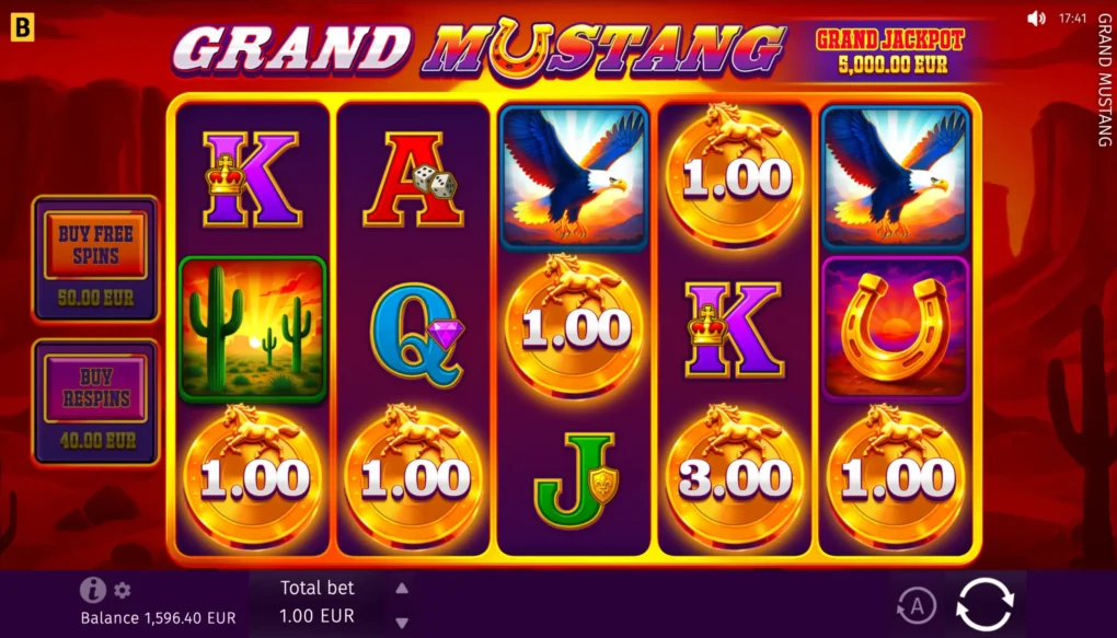 Grand Mustang — Game screenshots 3 | GamblingShot