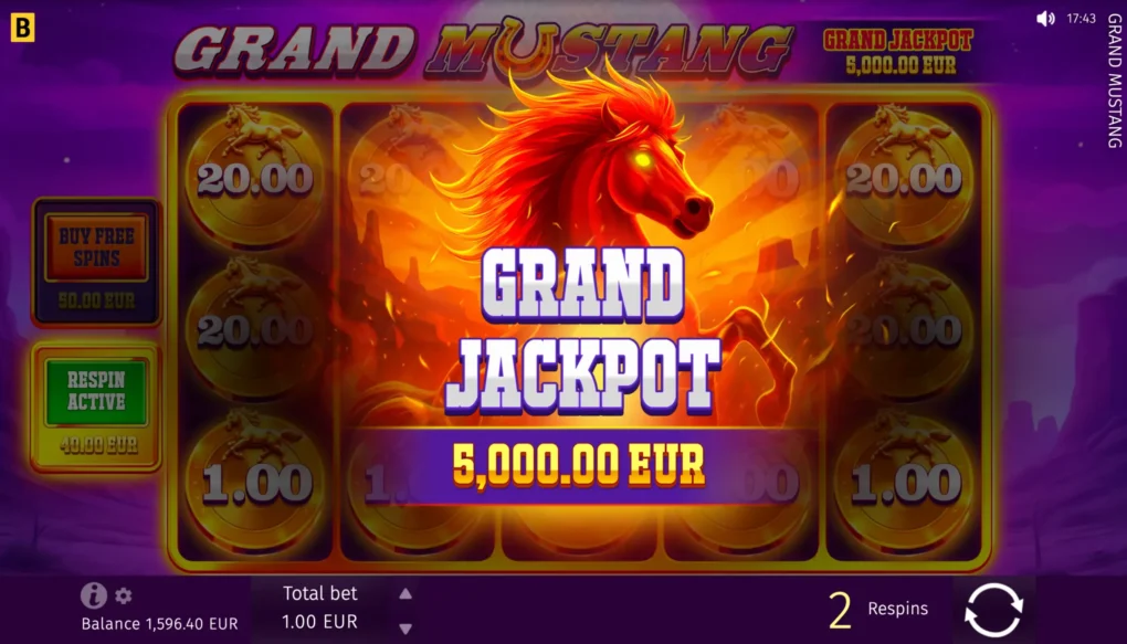 Grand Mustang — Game screenshots 4 | GamblingShot