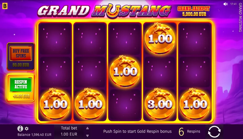 Grand Mustang — Game screenshots 5 | GamblingShot