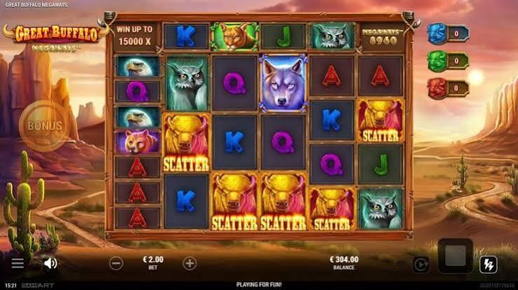 Great Buffalo Megaways — Скриншоты из игры 1 | GamblingShot