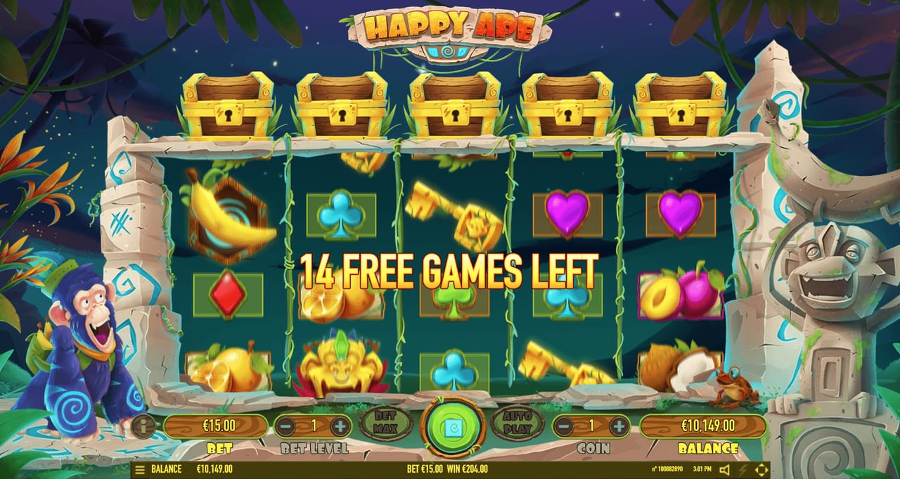 Happy Ape — Game screenshots 1 | GamblingShot