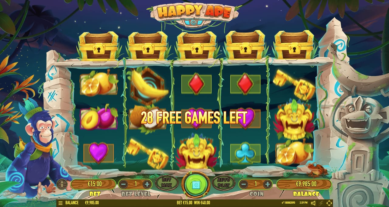 Happy Ape — Game screenshots 2 | GamblingShot