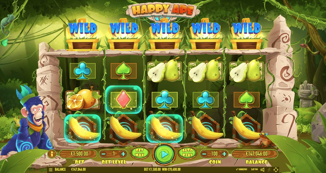 Happy Ape — Game screenshots 6 | GamblingShot