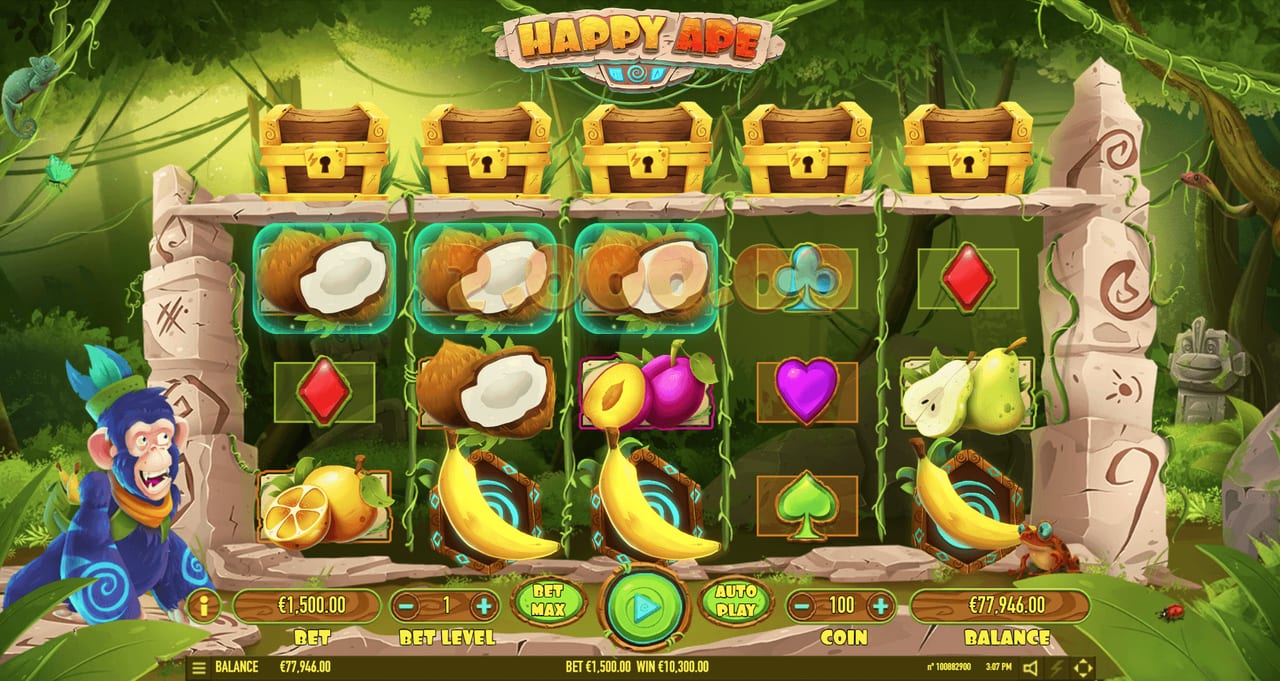 Happy Ape — Game screenshots 7 | GamblingShot