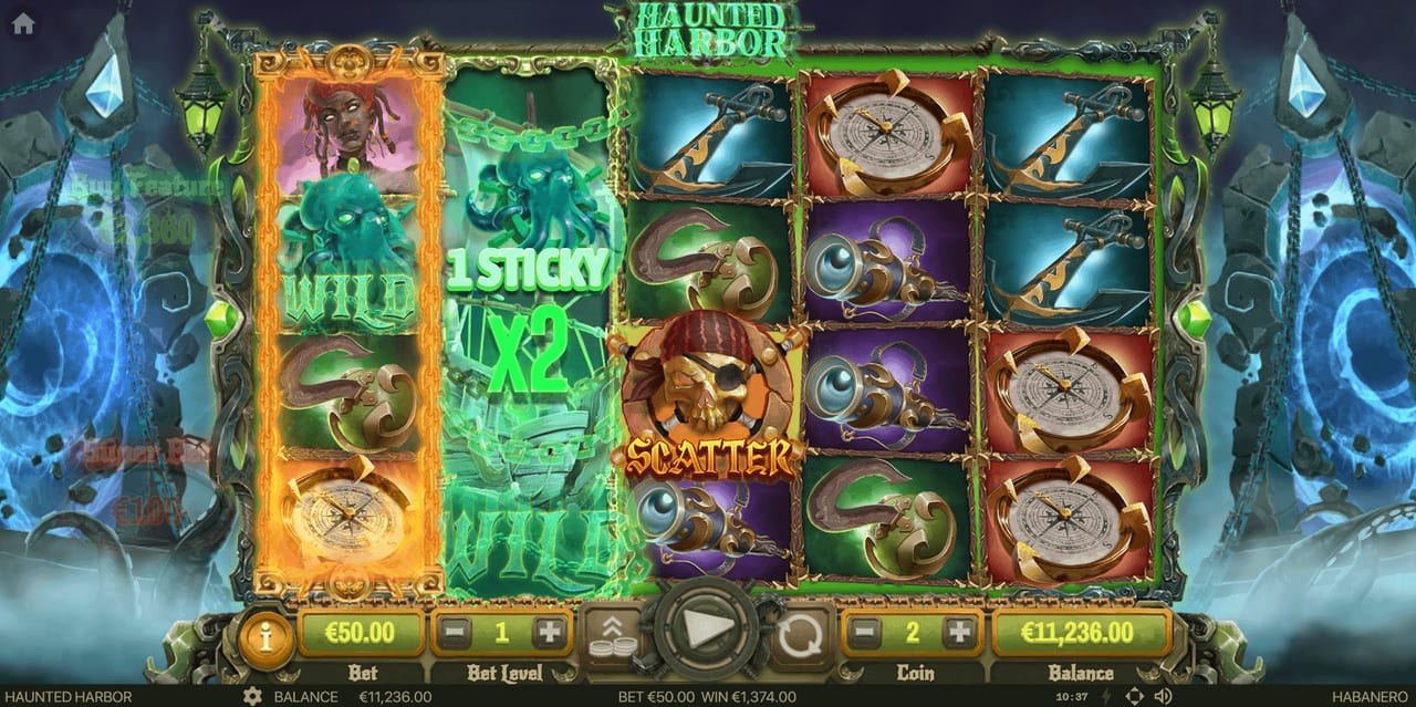 Haunted Harbor — Скріншоти з гри 3 | GamblingShot