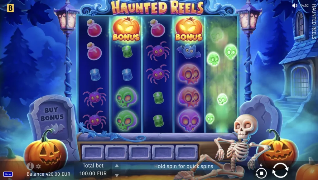 Haunted Reels — Скріншоти з гри 1 | GamblingShot