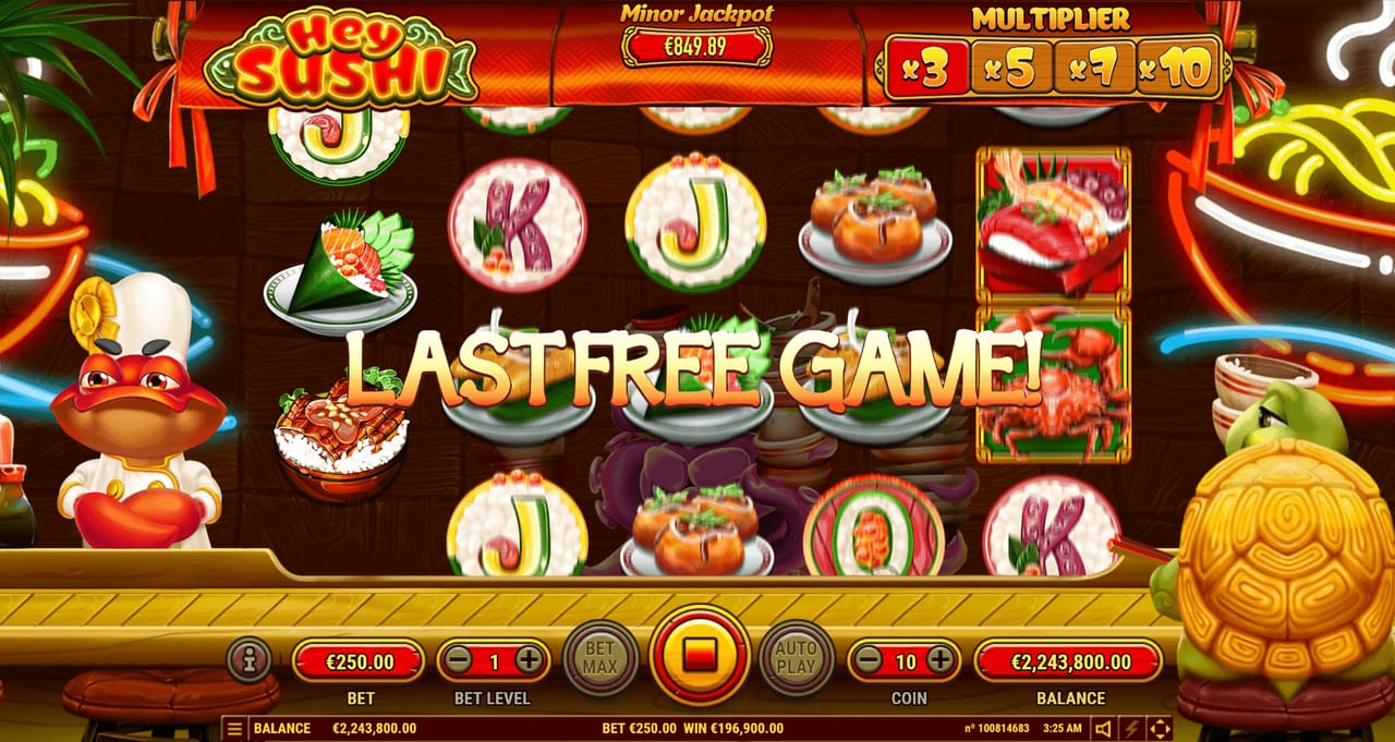 Hey Sushi — Скріншоти з гри 3 | GamblingShot