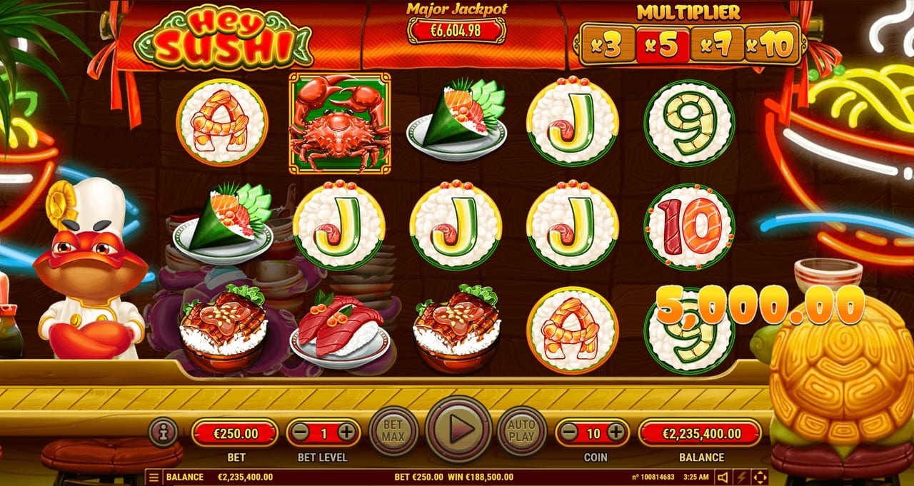 Hey Sushi — Скріншоти з гри 4 | GamblingShot